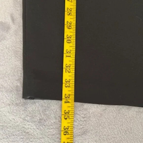 Liz Claiborne Women's Maxi Black Skirt Lined With Slit In Back 12 NWT - Picture 5 of 14